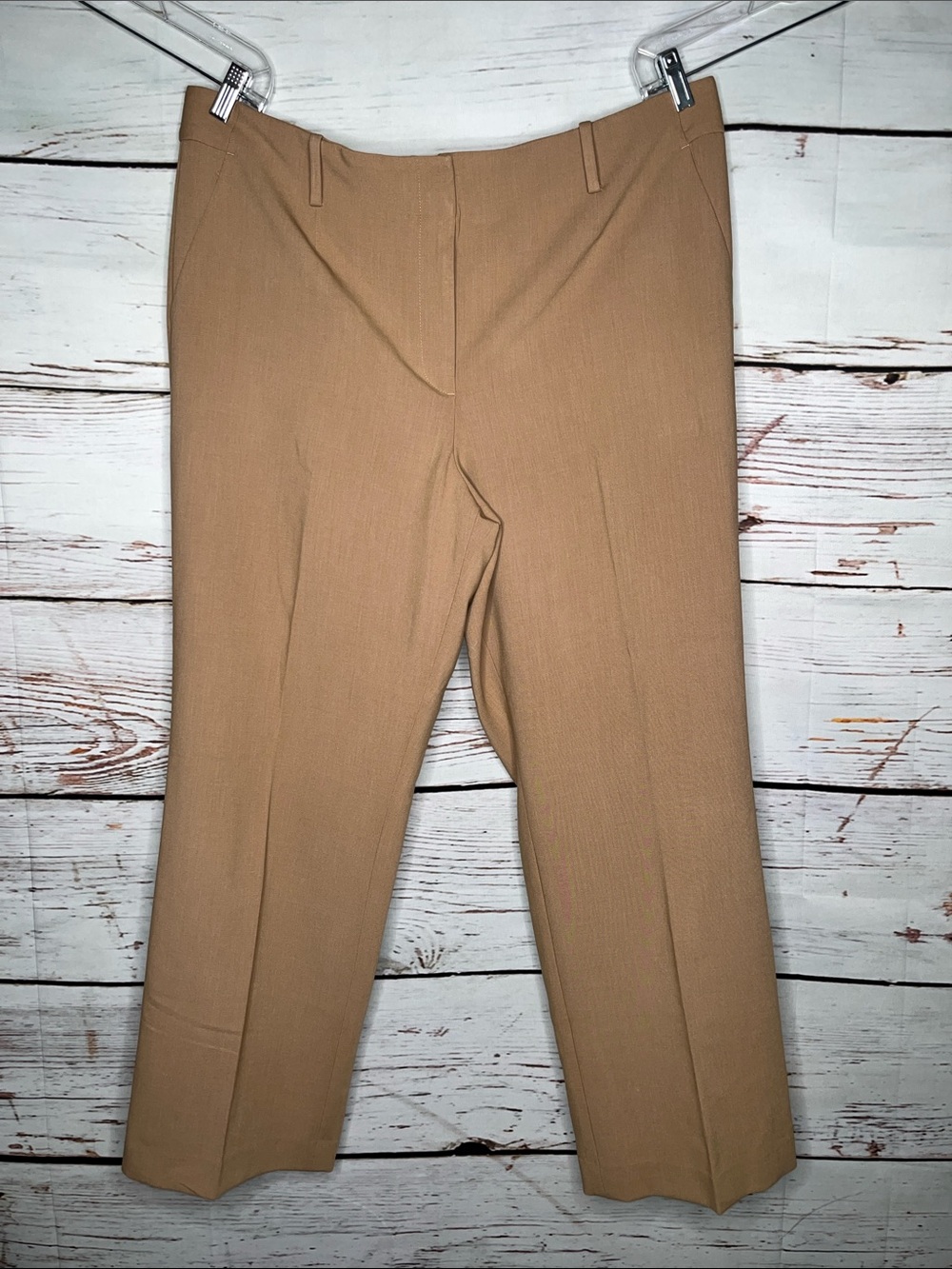 Talbots NWT Size 18 Tan Straight Leg Southampton Dress Pants